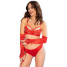Chilirose - Gants Cr 4677 Rouge